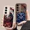 Red Black Venom S26 Ultra Case For Samsung Galaxy S26 S25 S24 S22 S23 Ultra S21 Plus S20 S25 FE 5G Camera Protection Soft Cover