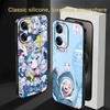 Gawr gura Virtual Singer Phone Case For Xiaomi Redmi 14C 13C 12C Note14 13 12 11 10 Pro Plus S Soft Black Phone Cover