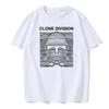 Summer Men's Casual Time Retro T-shirt Fashion Casual Loose Short-sleeved Cotton O-neck Printed European Size T-shirt