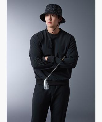 DESCENTE GOLF [Acmt] Men'S Round Head Sweatshirt (Dq12Mfnl15)