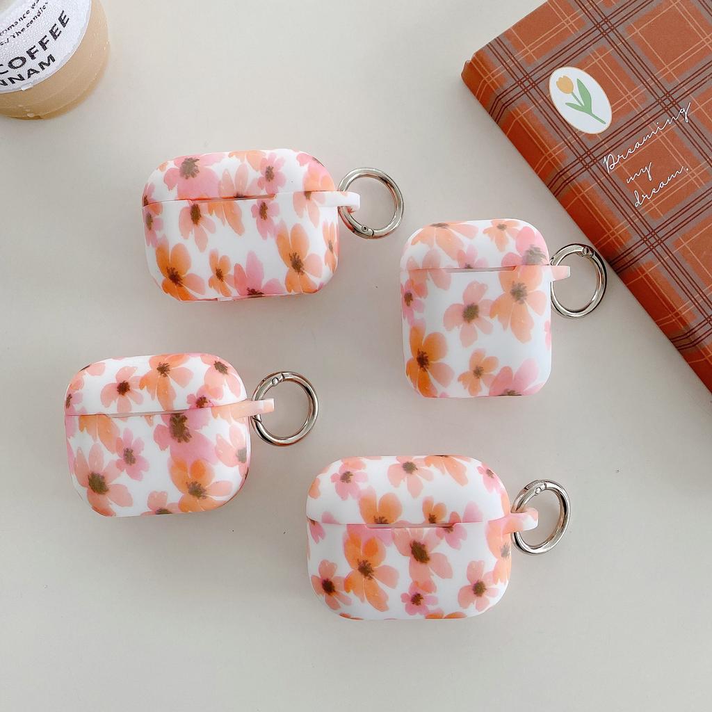 Internet celebrity ins leopard print earphone case for AirPods 1 protective case silicone soft case Apple earphone case batch