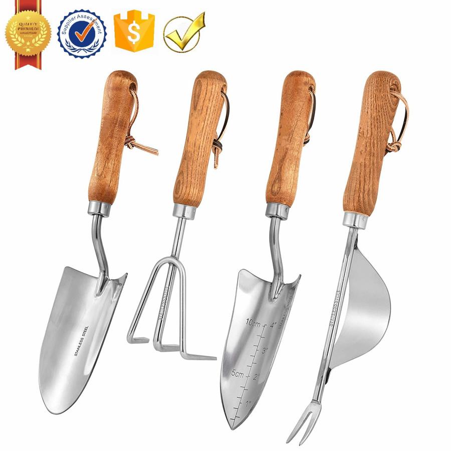 GTS06A Buy Steel Garden Tool Customise, Succulent Gardening Tool, Wooden Handle Garden Tool China Stainless Steel