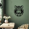Kreatives Tiger Eisen Indoor Outdoor Handwerk, Innendekoration, Große Wahl für Wohnzimmer Schlafzimmer, Outdoor Wanddekoration
