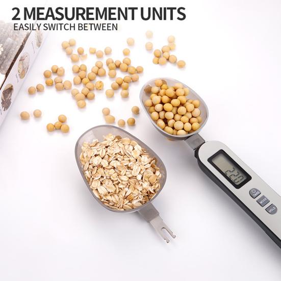 Digital Measuring Spoon Scale High Precision 500g/0.1g LCD Display Electronic Food Dispensing Condiments Weighing Scoop Kitchen Gadgets