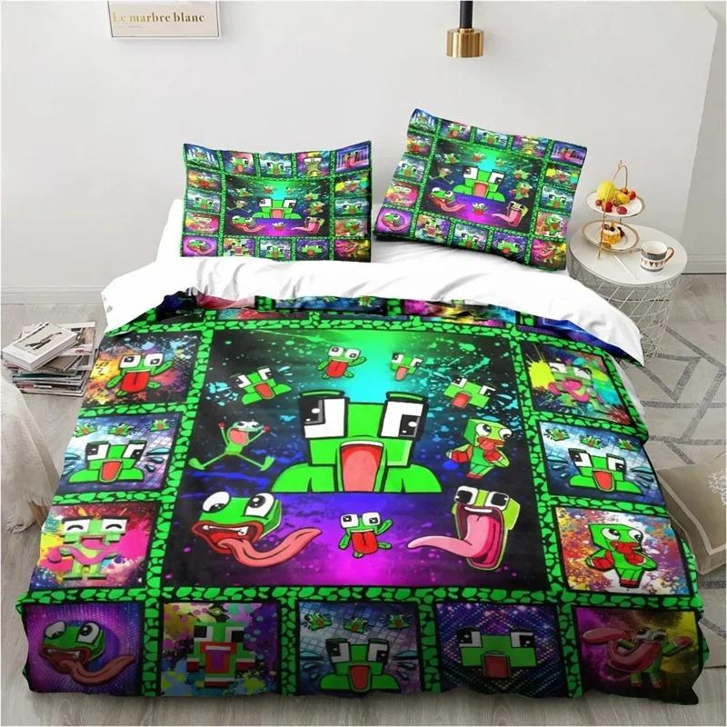 

Cartoon Funny Play UnspeakAble Bedding Collection Bedroom Soft Bedspreads For Bed Comefortable Duvet Cover Quilt And Pillowcase AU Single 140x210cm