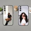 K-Kendall Jenner Phone Case For Samsung Galaxy A91,80,73,72 ,71,53,52,32 ,31,22,21s,20,Soft Black Case