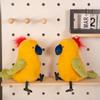 Simulation Cartoon Mango Parrot Doll Bird Plush Toy Doll Children Sleeping Pillow Doll Gift