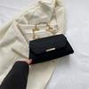 Fashionable Small Square Bag For Women 2023 Summer Felt Chain Shoulder Bag