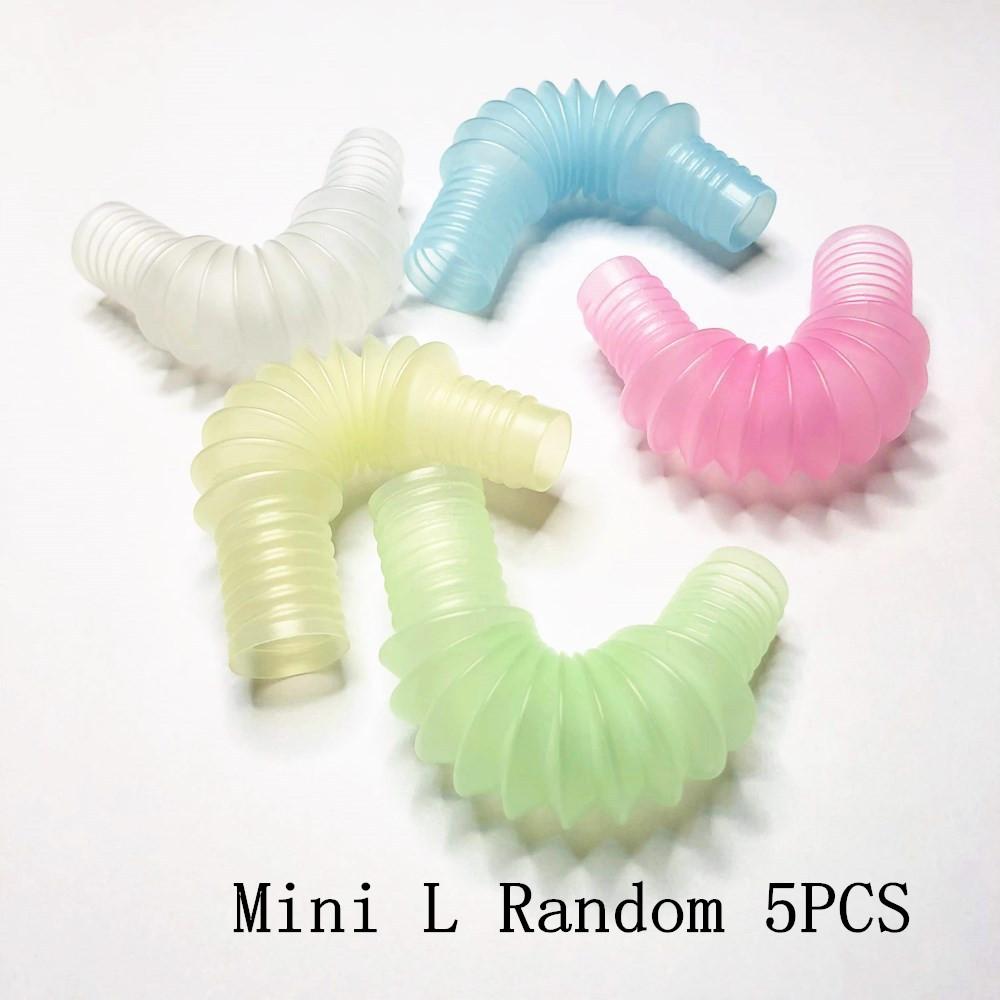 Colorful PopTelescopic Tube Stretching Corrugated Tube Children Adult Party Festival Stress Relief Toy