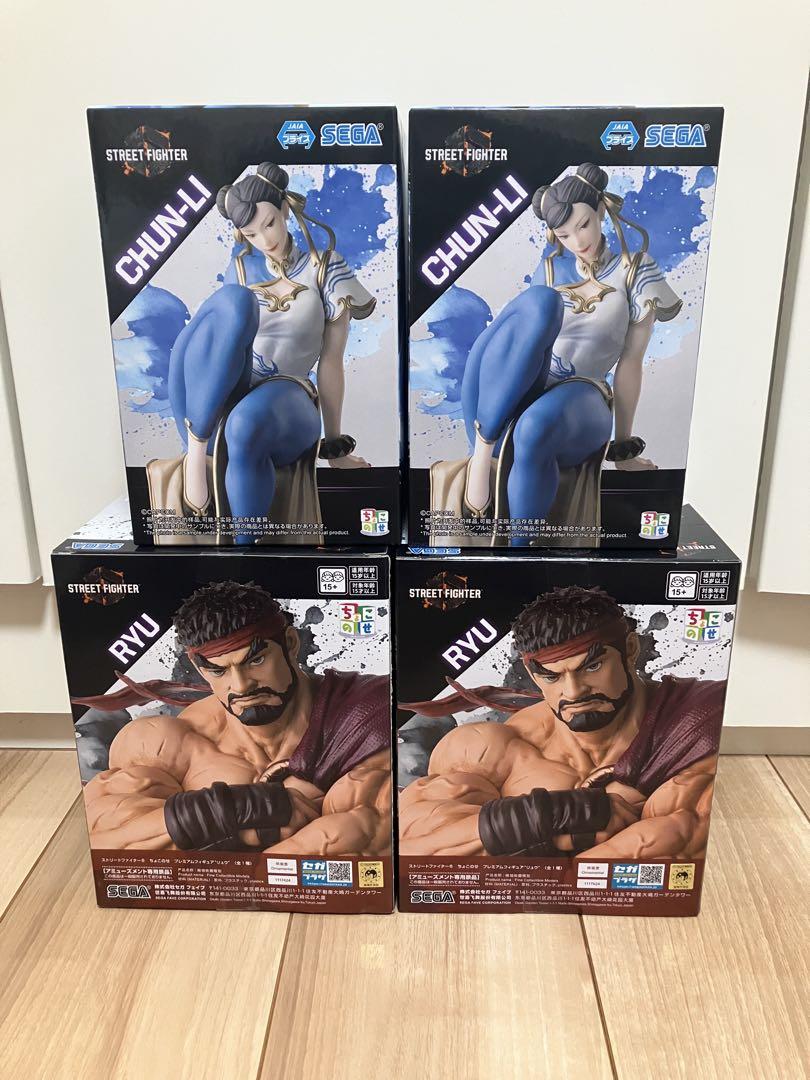 

[USED] Street Fighter 6 Choconose Premium Figure Chun-Li Ryu SF6
