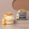 Cute Animal Resin Flower Pot Succulent Pot Planter Home Decor Desktop Ornaments Bonsai Plant Pot Garden Decoration