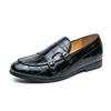 Men's Plus Size Leather Monk Loafers: Double-Stitched, Casual, Sizes 38-48, Perfect for Weddings