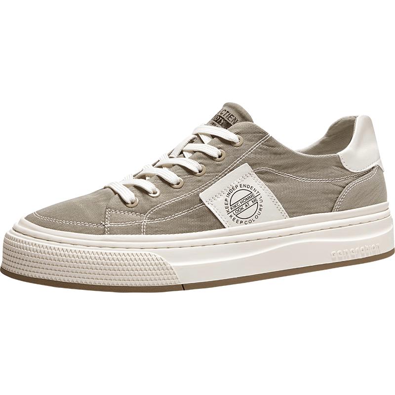 HAUT TON Men s Breathable Canvas Casual Shoes EU 43
