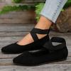Fashion Woman Flats Shoes 2025 Breathable Lightweight Pointed Toe Casual Loafers Comfortable Retro Soft Sneakers Women Zapatos De Mujer