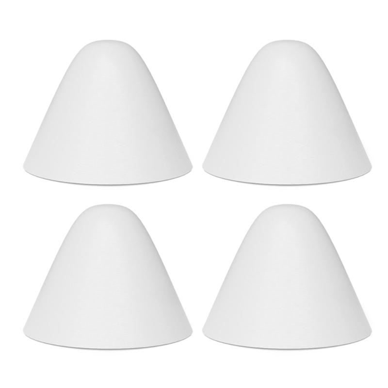 4pcs Decorative Luminous Toilet Bolt Cover Caps Easy Installation and Night Visibility Universal for Campers Trailer