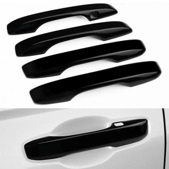 4Pcs Black Exterior Door Handle Cover Trim For Honda CRV Civic Accord -2025