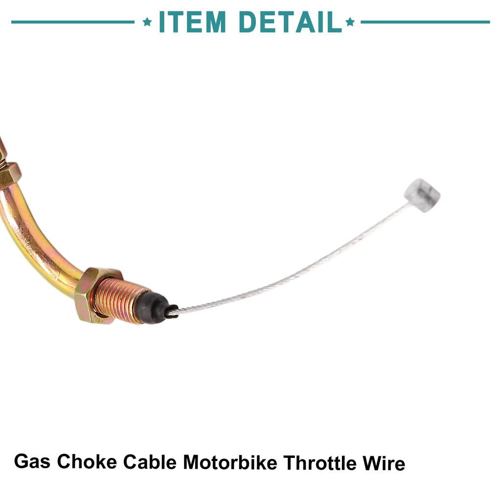 ACROPIX Coated Motorcycle Throttle Cable Wire Line Replacement 101cm Length for Ho nda Compatible with CG125 Black 1 Pcs