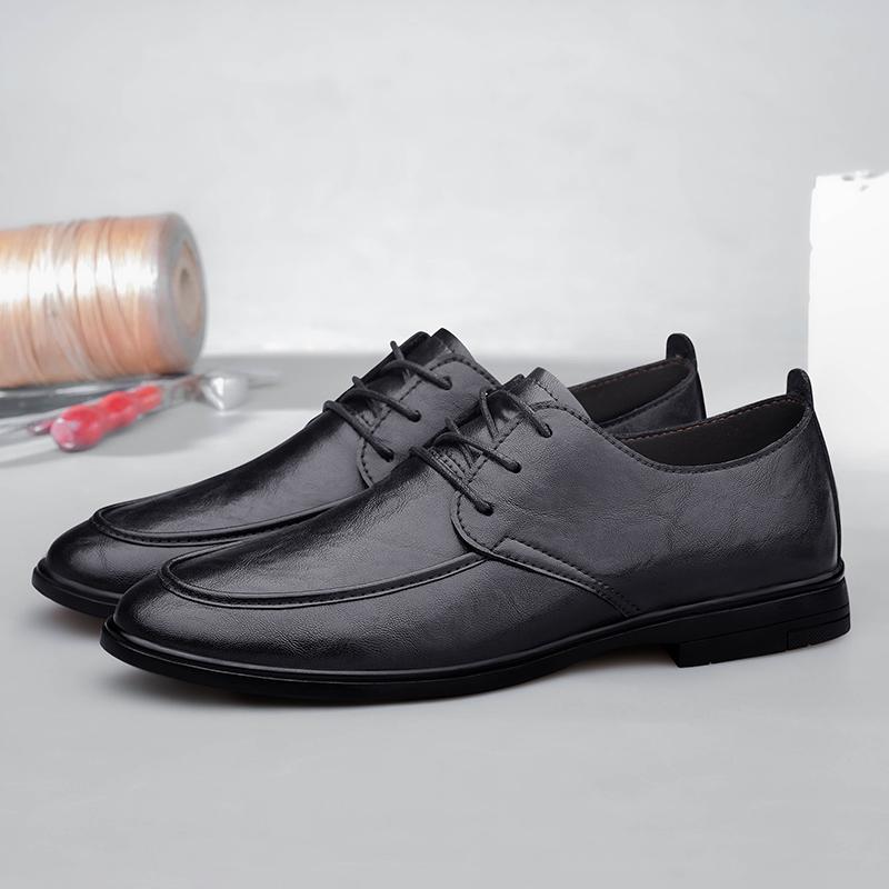 New Hot-selling Casual Shoes for Man Genuine Leather Mens Business Shoes Sneakers Comfy Mens Oxford Shoes Formal Dress Footwear