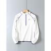 Original Factory Surplus Outdoor Mountain-Style Couple's Half-Zip Design Color-Blocked Contrast Stitching Sports Long-Sleeve Base Layer T-Shirt