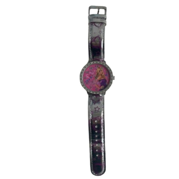Coffret montre Disney hannah montana argent - Couleur:Gris anthracite Taille:Taille Unique - Gris anthracite