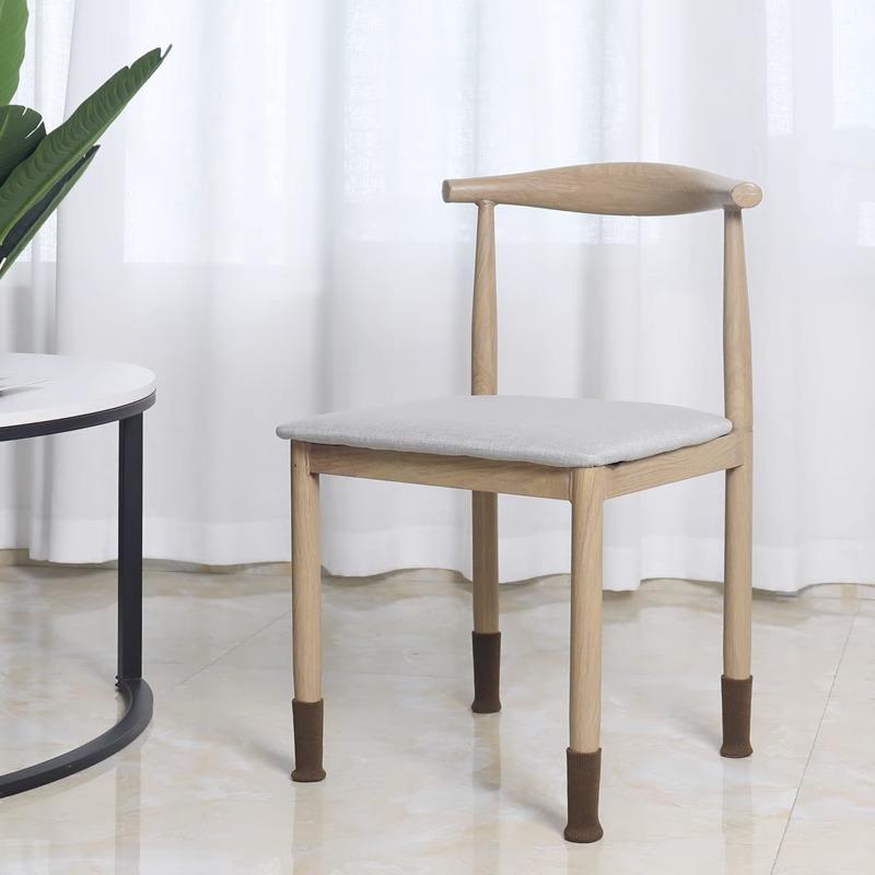 4PCS Thickened Felt Chair Foot Cover Wear Resistant Table Legs Floor Table Feet Chair Legs Protective Cover Stool Foot Cover Table Chair Foot Mat