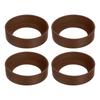 Silicone Cup Bottom Protective Cover Cup Holder Thermos Cup Base Protective Case Covers Pad Accessories Multicolor 70mm 4Pcs