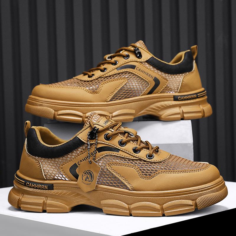 New creek shoes summer wading shoes quick-drying large mesh hollow breathable mesh casual sports shoes tooling Martin shoes