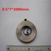 Cheap Flat Small Clock Constant Force Coil Spring Spiral Power Spring, (0.6-0.8)mm Thickness*(5-10)mm Width*(1800-3000)mm Length