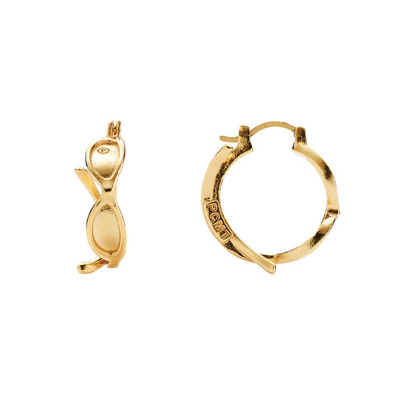 PICOMENT #006 Cat-Eye Sunglasses Ring Earrings _Gold