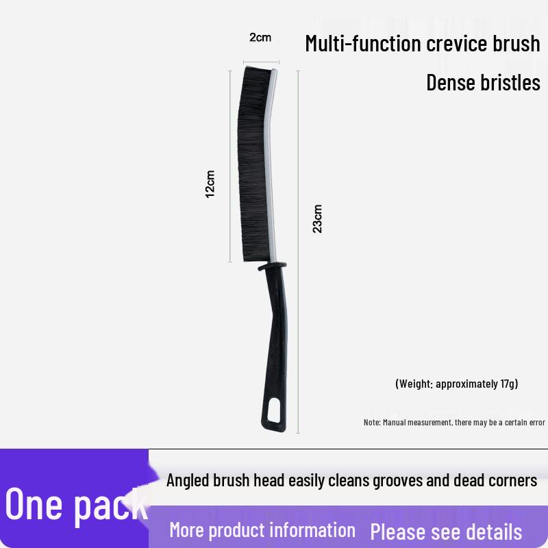 

Long Handle Aluminum Alloy Gap Cleaning Brush for Kitchen & Bathroom