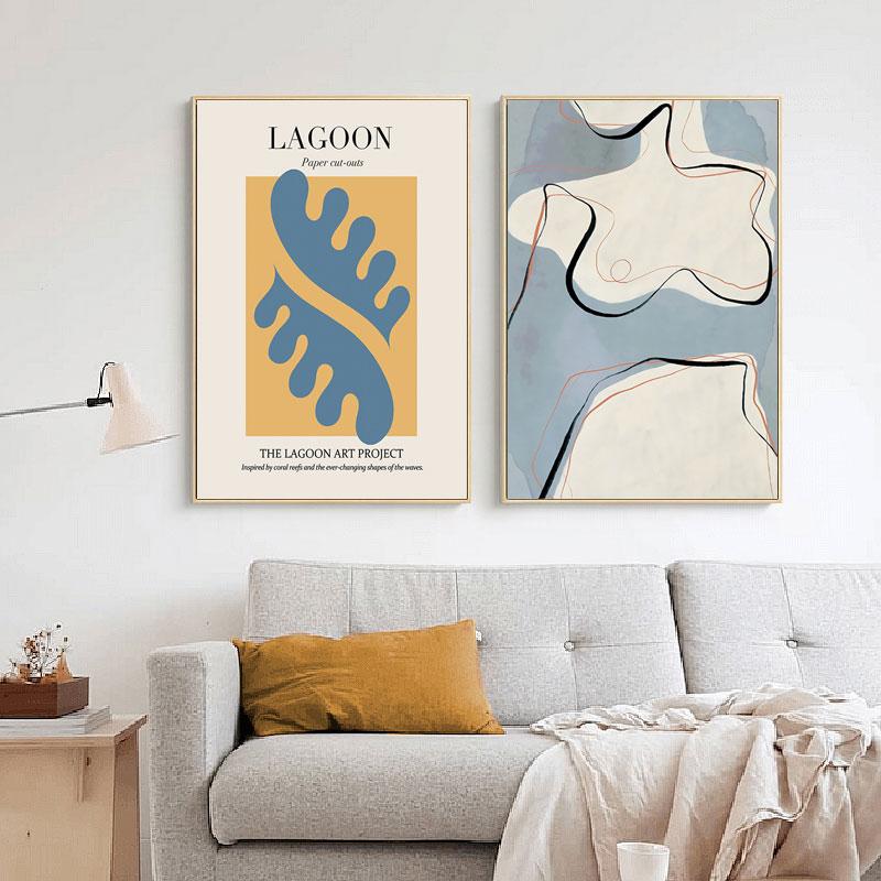 Matisse Abstract Plants Woman Line Canvas Painting Fashion Retro Posters Home Decor Living Room Modern Minimalist Print Pictures