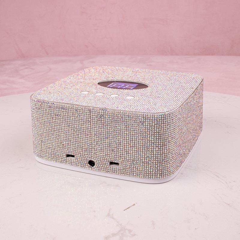 Bling-bling wiederaufladbare Nagellampe mit Akku, kabelloser Gel-Nageltrockner, UV-Licht für Nägel, kabellose Nagel-UV-LED-Lampe