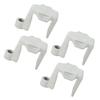 4pcs Boat Bumper Clips Nylon Pontoon Boat Bumper Hangers Clts for 1 to 1.25 Inch   Rails