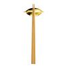 NAGAO Chopstick Rest, Camellia Leaf Design, Gift Set for 5, Gold, Made In Japan, Stainless Steel, Tsubame-Sanjo, Blast Finish Gold Plating, 18-8