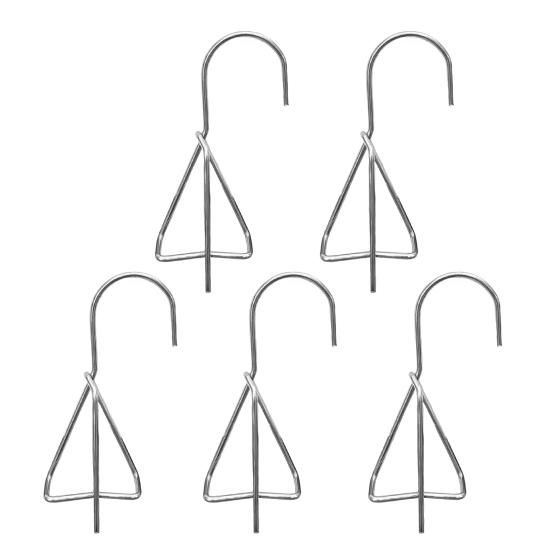 Terracotta Plant Pot Hangers Flowerpot Hooks for Clay Pots Stainless Steel Terracotta Pot Holder Plant Hanger for Fence Wall Outdoor Indoor Decor