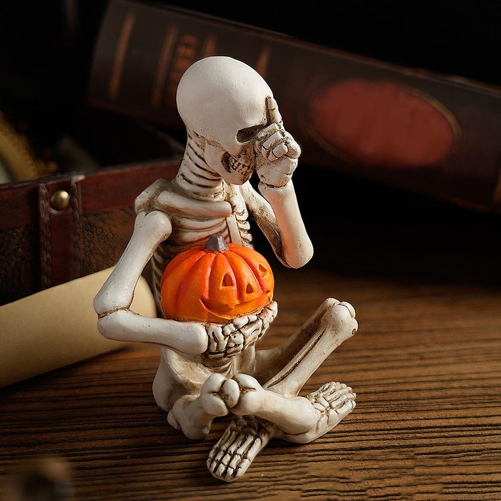 Halloween Holding Resin Tabletop Porch Room Party Festival Atmosphere Props
