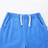 Kinderkleidungsset Hai besticktes Jungen-T-Shirt-Set Gestricktes Baumwoll-Kinder-Shorts-Set