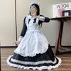 [YAISHN] Maid Clothes, Lolita Dress, Gothic Lolita, Cute, Traditional Dress, Long, Popular, Halloween Costume, Women's, Cosplay, Long Sleeve, Bow