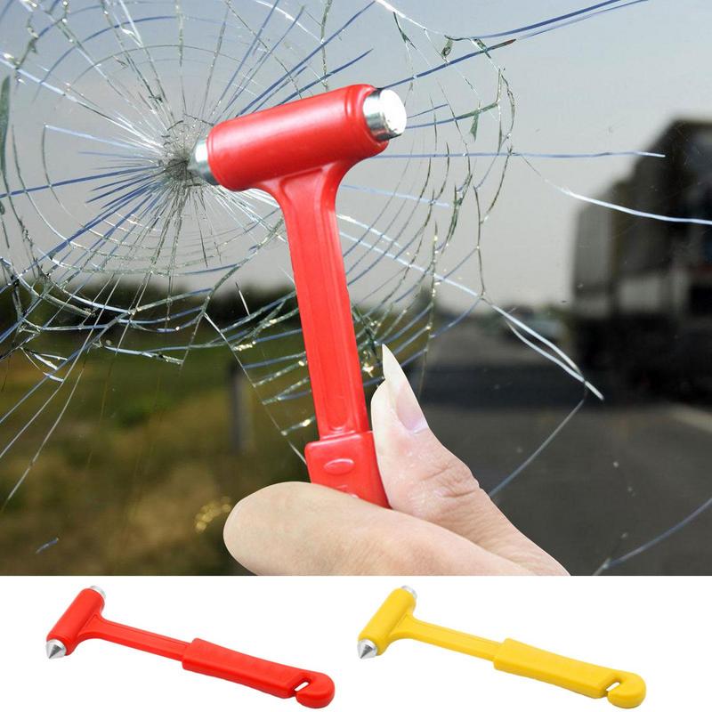Car Safety Hammer 2 In1 Car Safety Hammer Window Breaker Seat Belt Cutter Portable Car Safety Hammer Emergency Escape Tool