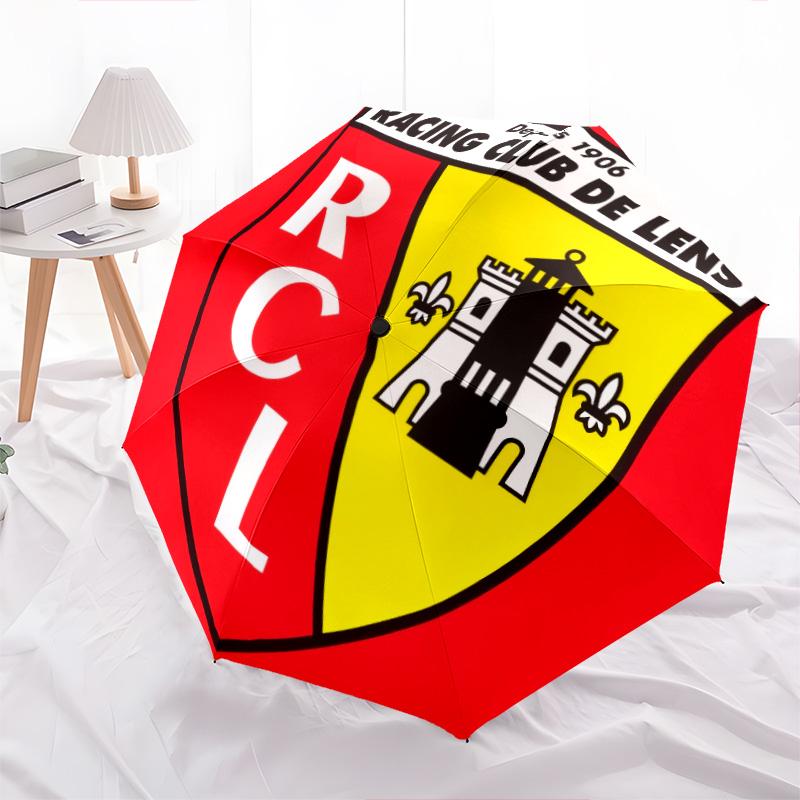 RC Lens  Pattern, Automatic Folding Umbrella, Portable and Foldable Design, 8 Ribs, a Christmas or Birthday Gift.