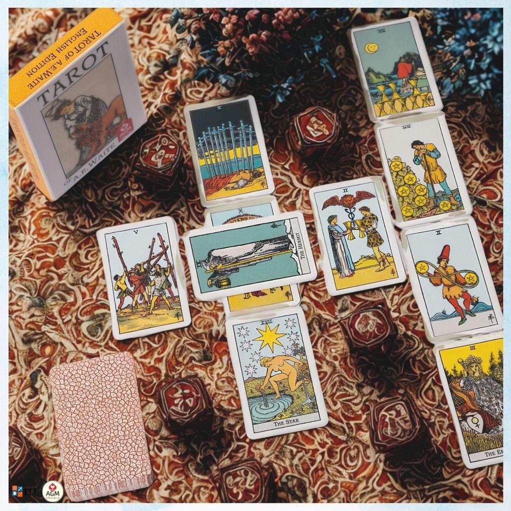 Premium Tarot Arthur Edward Premium Tarot of 78 Tarot Japanese Instruction Manual Authentic Product I.I.J. Rider-Pocket Cards, Edition, A.E. Waite,