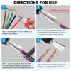 Wire Twister Tool Electrical Power Drill Wire Connector Heat-Resistant Rustproof Reusable Wire Nut Twister Cable Stripping Tool