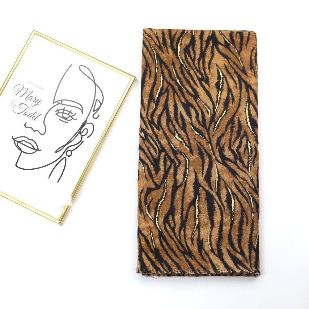 Soft Pleated Printed Scarf Viscose Lady Pashmina Hijab Wrap Floral Shawl Wrap  For Autumn Winter