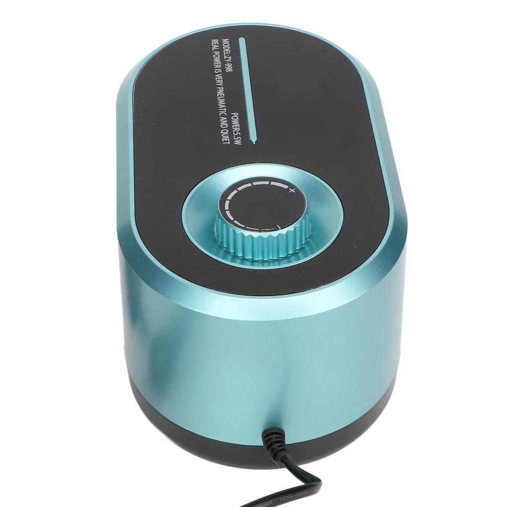 Aquarium Sauerstoffpumpe Leise Einstellbar Großes Luftvolumen Doppelter Auslass Fischbecken Luftpumpe für Fischteich