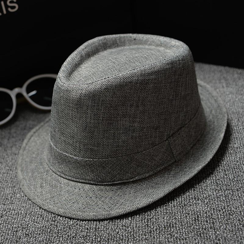 Panama Cotton Linen Sun Hat With Wide Brim For Men Women Casual Summer Accessory