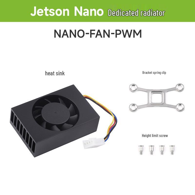 Jetson Nano Heatsink with Adjustable Speed Cooling Fan NANO-FAN-PWM