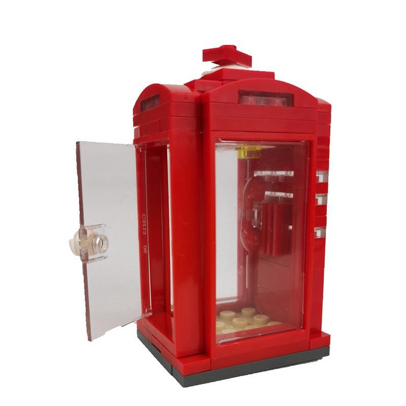 Locking City MOC Furniture Bathroom Public Toilet Building Blocks Toys for Children Assemble City Block DIY Parts Learning Gifts