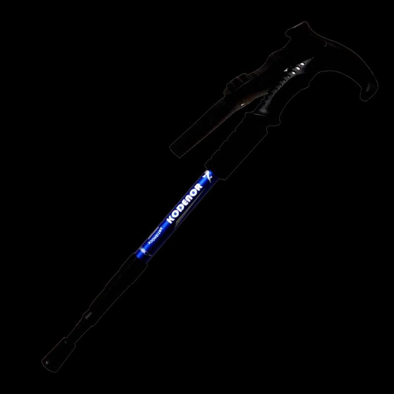 KODENOR Outdoor 6061 Aluminum Bent Handle Trekking Pole