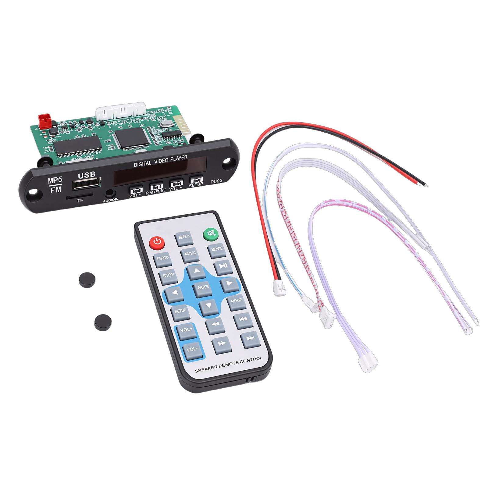 Konnwei Decoding Board 5.4 Hd Mp5 Mp3 Mp4 Format Decoder Module Amplifier Decoding 1080P Video Player