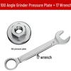 Universal Stainless Steel Anti-jamming Flange Nut Guard for 100 Angle Grinder